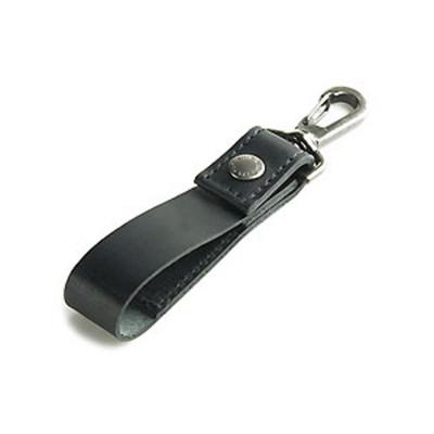 ふるさと納税 松茂町 VanNuys バッグに吊るせる ぬめ革の時計ホルダー Type-A[20mm幅](ブラック)