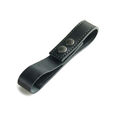 ふるさと納税 松茂町 VanNuys ベルトにつけられるぬめ革の時計ホルダー Type-B[20mm幅](ブラック)