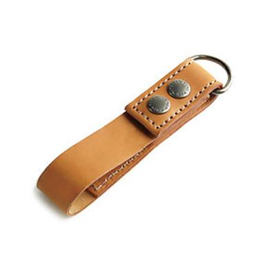 ふるさと納税 松茂町 VanNuys 外れにくいWホック仕様のぬめ革の時計ホルダー Type-D[20mm幅](キャメル)