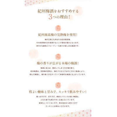 ふるさと納税 田辺市 梅酒 紀州梅酒 720ml×4本入(化粧箱なし) 【umy001】 |  | 02
