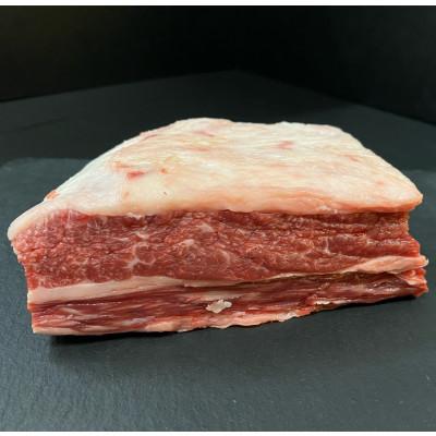 ふるさと納税 八雲町 八雲牛 牛バラブロック 500g×1個