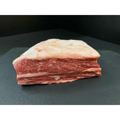 ふるさと納税 八雲町 八雲牛 牛バラブロック 1kg(500g×2個)