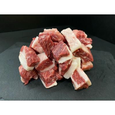 ふるさと納税 八雲町 八雲牛 煮込み用牛バラ肉カット済み 500g×1個