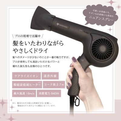 ふるさと納税 藤枝市 ケアライズ イオンドライヤー マットグレー【TF-1208】の画像