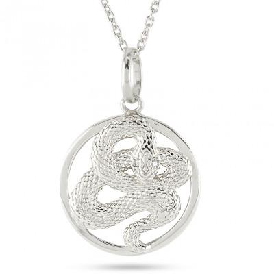 ふるさと納税 昭和町 ヘビ ペンダントトップ プラチナ ネックレス pt900 241017sh203dp