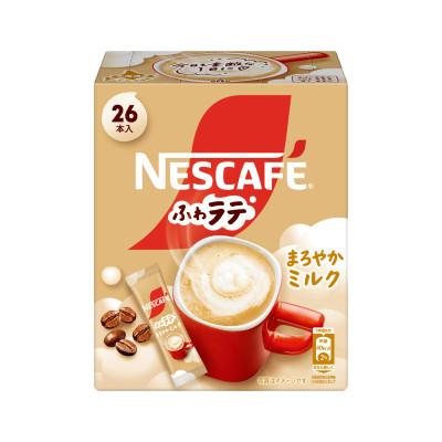 ふるさと納税 稲敷市 ネスカフェ エクセラ ふわラテ まろやかミルク 26P×12箱(合計312杯)