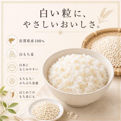 ふるさと納税 鳥栖市 【もち麦】キラリモチ2kg(1kg×2袋)佐賀県産『雑穀』(鳥栖市) |  | 01