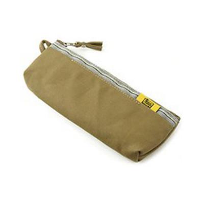ふるさと納税 松茂町 VanNuys ファスナーペンケース/スリムタイプ(8号帆布製:カーキグレー)