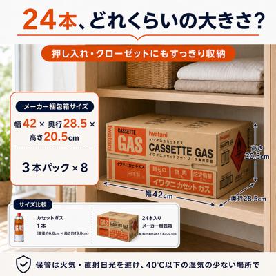 ふるさと納税 近江八幡市 イワタニ カセットガス CB缶 カセットボンベ