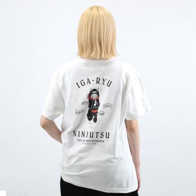 ふるさと納税 伊賀市 〈2025年9月以降配送〉猫忍者Tシャツ/バック