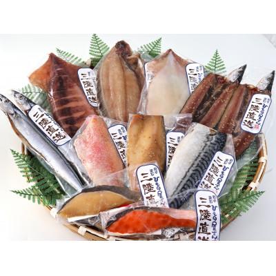 ふるさと納税 釜石市 [訳あり]岩手釜石永野商店の規格外 店長おまかせ干物10種