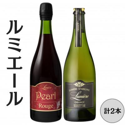 ふるさと納税 笛吹市 ルミエール パールルージュ・スパークリングオランジェ 計2本セット 167-144
