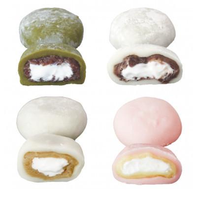 ふるさと納税 豊丘村 [豊丘村]クリーム大福 4種ギフトセット