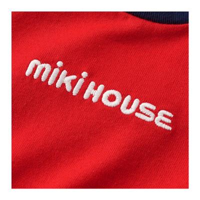 ふるさと納税 藍住町 ミキハウス　バックロゴ半袖Tシャツ 90cm |  | 02