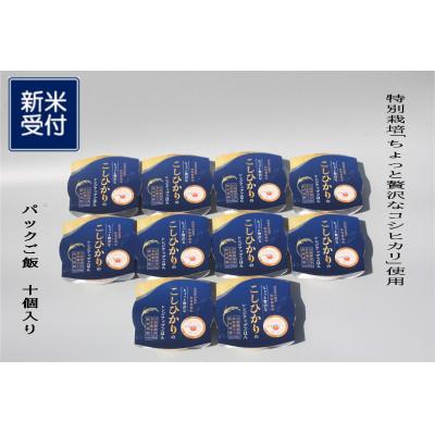 ふるさと納税 村上市 [新米受付・令和7年産米]新潟県村上市産 コシヒカリ パックご飯 150g×10個 1039037N