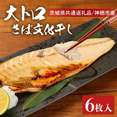 ふるさと納税 水戸市 大トロさば文化干し 6枚[茨城県共通返礼品/神栖市]