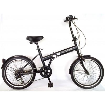 ふるさと納税 四日市市 パンクしないオリタタミ自転車6段変速　20型　ブラック | 