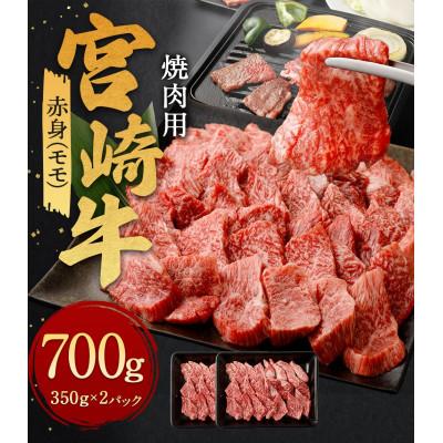 ふるさと納税 高鍋町 赤身(モモ)焼肉 350g×2パック