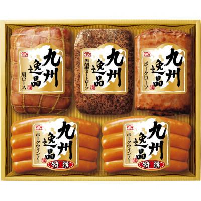 ふるさと納税 唐津市 [丸大食品唐津工場]九州逸品ハムギフト5本詰め合わせセット MK-330 (唐津市)