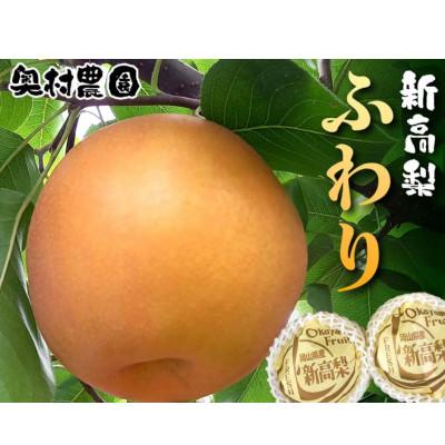 ふるさと納税 津山市 [2026年9月中旬より順次発送]新高梨 ふわり(5玉入り)