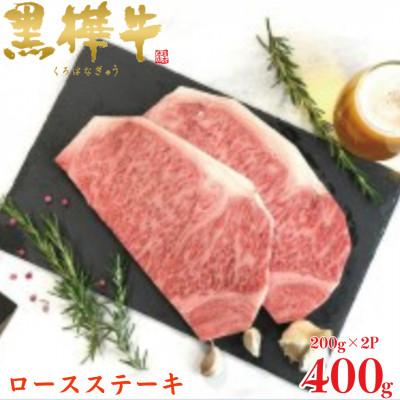 ふるさと納税 人吉市 くまもと黒毛和牛 黒樺牛 A4〜A5等級 ロースステーキ 計400g[杉本本店](人吉市)