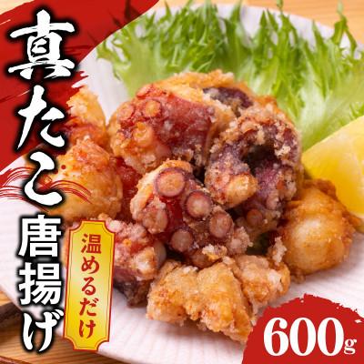 ふるさと納税 泉佐野市 [簡単調理]ぶつ切り 真たこ 唐揚げ 600g バラ凍結