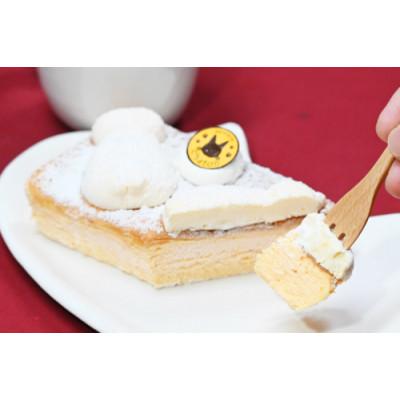 ふるさと納税 島原市 ふわふわ濃厚!シャトンのねこスイーツ♪スフレ