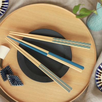 ふるさと納税 小浜市 【OEDO -Blue- Arashibori】　　　　　(食洗機対応 箸 若狭塗箸 1膳) |  | 01