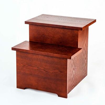 ふるさと納税 加茂市 お供物壇 古代色[W45×D48×H45(cm)]大湊文吉商店