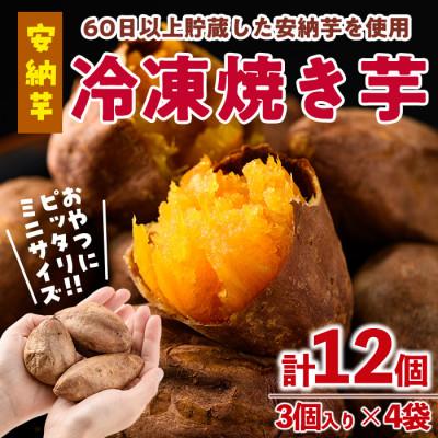 ふるさと納税 門川町 おやつ芋(安納芋)3個×4袋