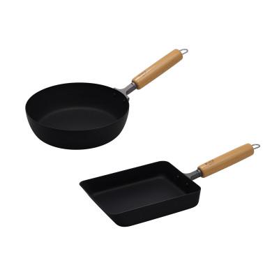 ふるさと納税 燕市 匠 マグマプレート加工 フライパン20cm&amp; 玉子焼き(中)