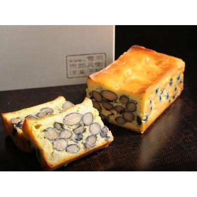 ふるさと納税 丹波篠山市 木箱入り・丹波黒豆の高級チーズケーキ「篠黒」ササクロ