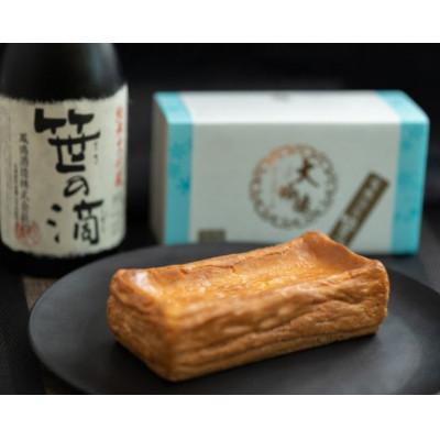 ふるさと納税 丹波篠山市 木箱入り・鳳鳴酒造「純米大吟醸・笹の滴を使ったチーズケーキ」