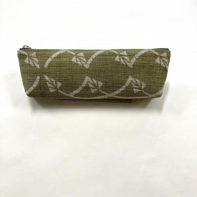 ふるさと納税 豊見城市 [ウージ染め]麻ペンケース