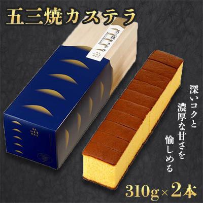 ふるさと納税 大村市 [長崎心泉堂]五三焼 カステラ 0.6号 2本セット(大村市)