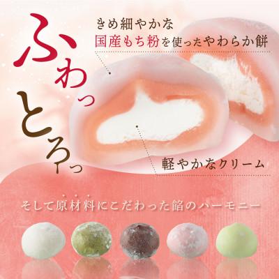 ふるさと納税 高山市 【訳あり】やわらかクリーム大福 計28個 5種セット(冷凍・個包装) GC001 |  | 01