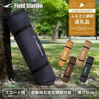 ふるさと納税 河内長野市 マルチエアマット キャンプマット【ブラック