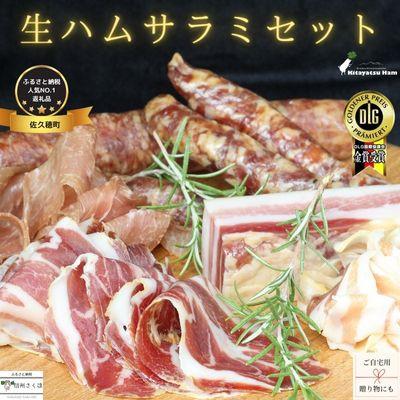 ふるさと納税 佐久穂町 (KH5-2)信州 きたやつハム 生ハム・サラミセット[KH-110]