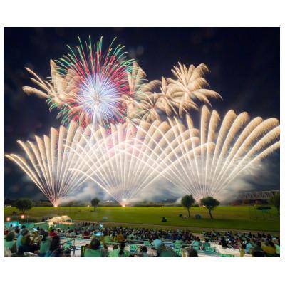 ふるさと納税 取手市 取手市 第71回とりで利根川大花火 有料観覧席「テーブル席(定員4名)」