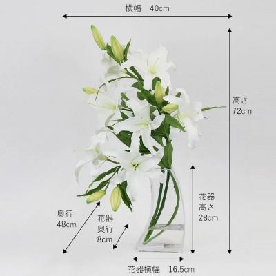 ふるさと納税 名張市 アートフラワー エミリオ・ロバ カサブランカ5L