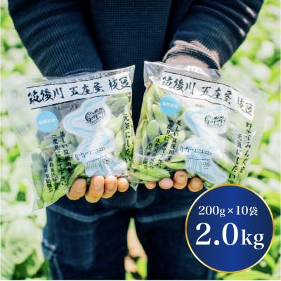 ふるさと納税 大刀洗町 [先行予約・2026年発送分]福岡県産 大刀洗 五庄屋えだまめ 2kg