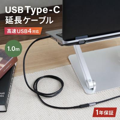 ふるさと納税 海老名市 (オウルテック) 急速充電/高速データ通信対応 Type-C to C 延長ケーブル 1m