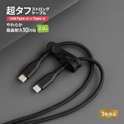 ふるさと納税 海老名市 (オウルテック) PD60W充電/データ転送対応 Type-C to Type-Cケーブル 2m