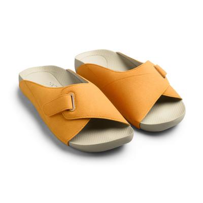 ふるさと納税 静岡市 崩れたアーチを支え指圧するように足裏を揉みほぐす室内履き アーチフィッター指圧603アプリコット L