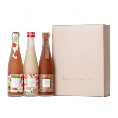 ふるさと納税 喜多方市 喜多方リキュールセット300×3種セット(ショコラ・苺・桃)