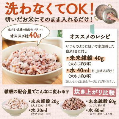 ふるさと納税 まんのう町 完全国産雑穀　未来雑穀21 (計2.4kg・400g×6袋・マンナン入り) |  | 01