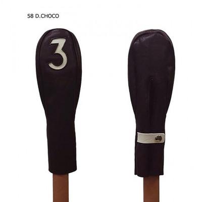 ふるさと納税 名張市 木の庄帆布 公式 フェアウェイウッドヘッドカバー 国産レザー1枚仕立 3FW 