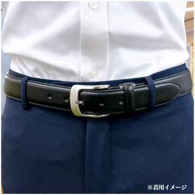 ふるさと納税 飯田市 【国産】本革ビジネスベルトIK6004ブラック1本 |  | 02