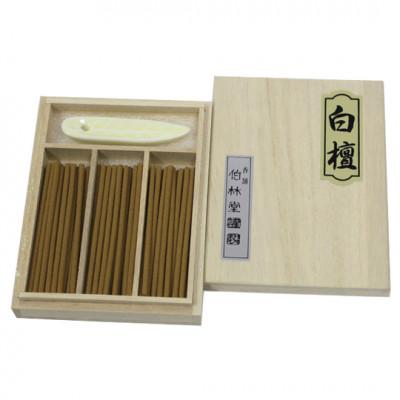 ふるさと納税 鹿沼市 栃木県鹿沼市産 お香 白檀薫香スティック型・桐箱入り 45本