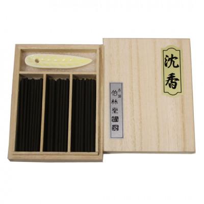 ふるさと納税 鹿沼市 栃木県鹿沼市産 お香 沈香薫香スティック型・桐箱入り 45本